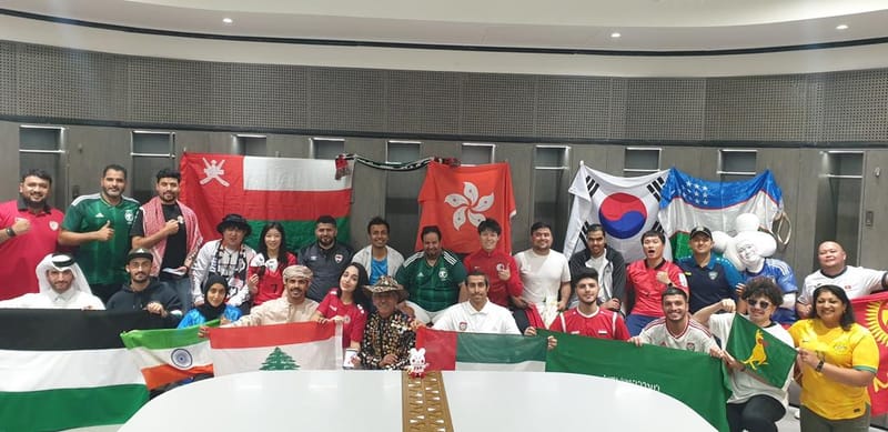 قادة المشجعين من أنحاء آسيا يبدأون العد التنازلي لكأس آسيا قطر 2023