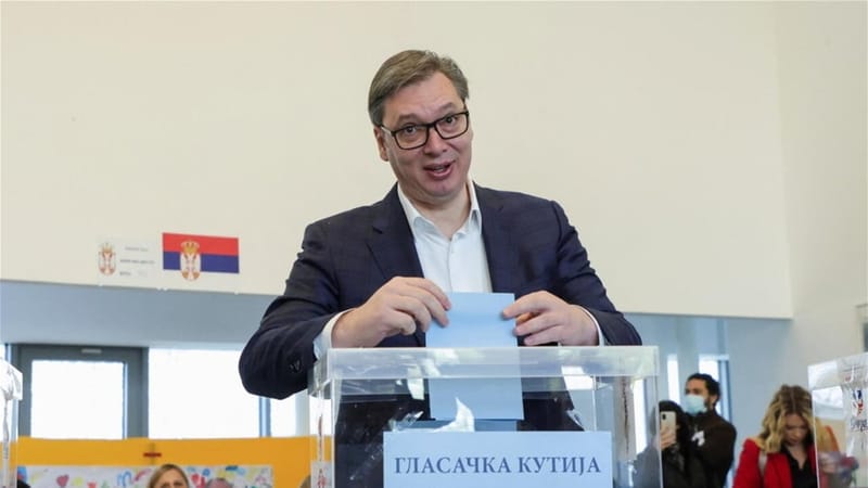 بدء الانتخابات البرلمانية والمحلية في صربيا