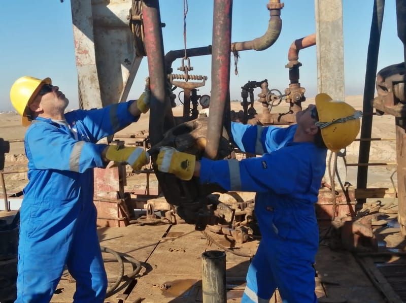 الحفر العراقية تنجز استصلاح بئرين نفطيتين في كركوك