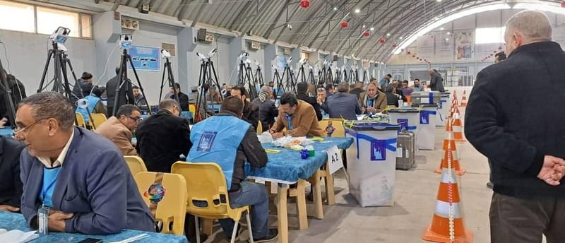 بدء عمليات العد والفرز اليدوي لأكثر من ألفي محطة اقتراع للتصويت الخاص..