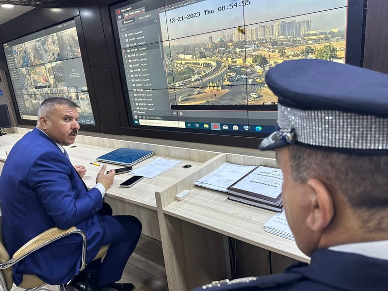وزير الداخلية يشرف على حركة سير العجلات ببغداد ويصدر 3 توجيهات