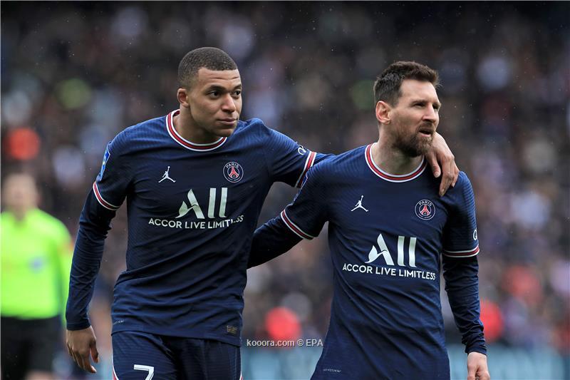 مبابي يتحسر على رحيل ميسي عن باريس