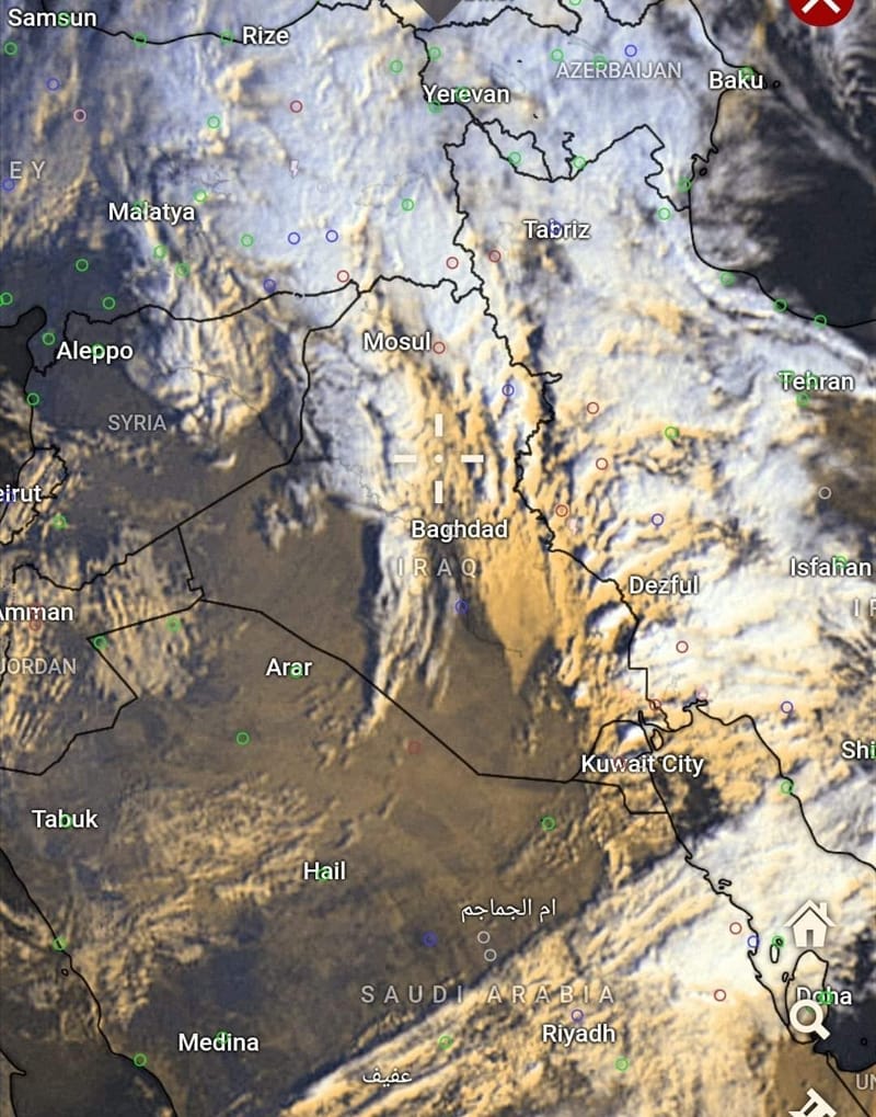 راصد جوي يتوقع طقس اليومين المقبلين في العراق: لا توجد موجة برد
