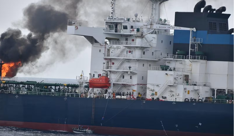 الجيش الأمريكي يعلن تفاصيل الهجوم الحوثي على "مارلين لواندا"