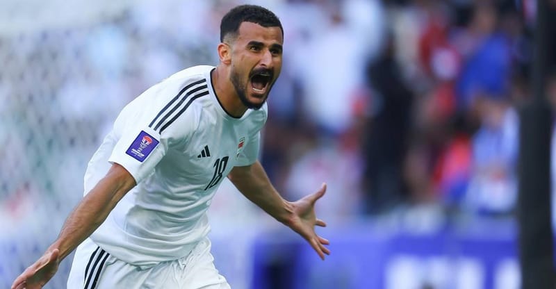 سعي "قطري - إيراني" للظفر به.. أيمن حسين هداف كأس آسيا بعد انتهاء دور الـ16