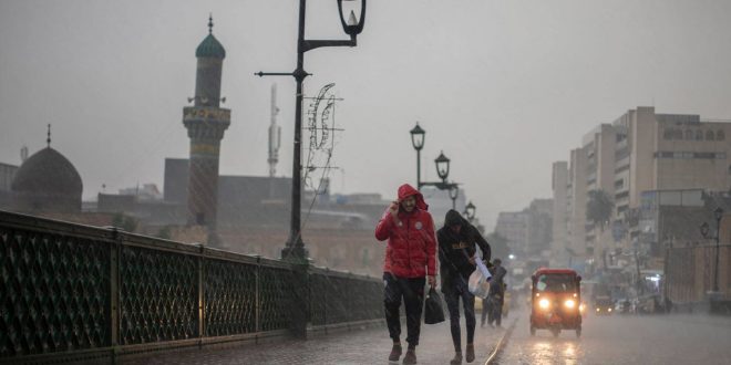 الطقس .. امطار خفيفة وارتفاع في درجات الحرارة