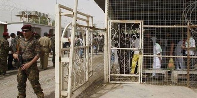 إصابة 10 نزلاء في حريق بسجن العدالة في الكاظمية