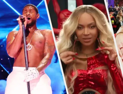 تايلور سويفت وبيونسيه تسرقان الأضواء من آشر خلال مباراة “سوبربول”