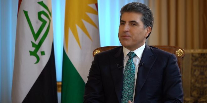 نجيرفان بارزاني ينفي وجود مقرات للموساد في كردستان ويدعو الحكومة الاتحادية الى حماية الاقليم من اي تهديدات