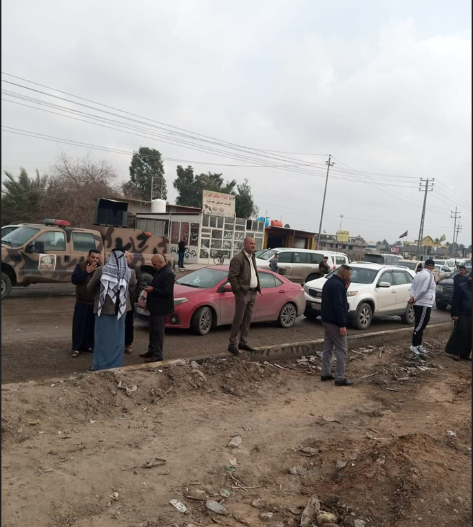 بالصور..محتجون يرفضون "مرشح التسوية".. قطعوا طرقًا رئيسة في ديالى ويريدون مطلبًا واحدًا