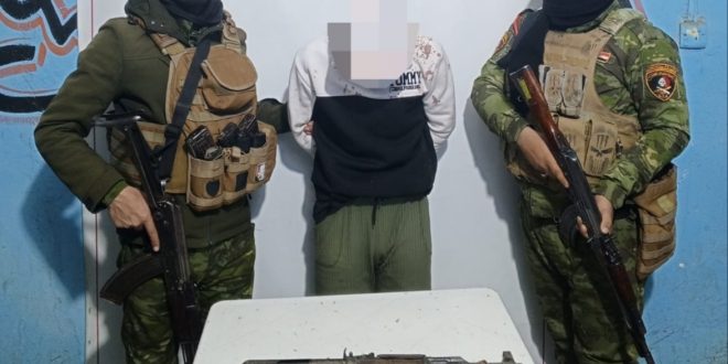 شرطة واسط تلقي القبض على قاتل شقيقه ومن آواه في منزله