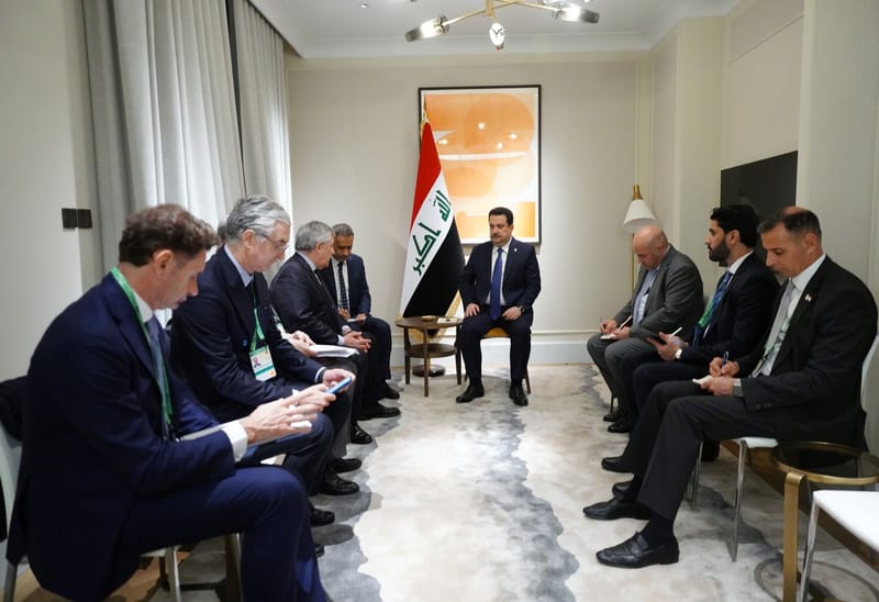 السوداني يؤكد حرص العراق على تطوير العلاقات مع إيطاليا