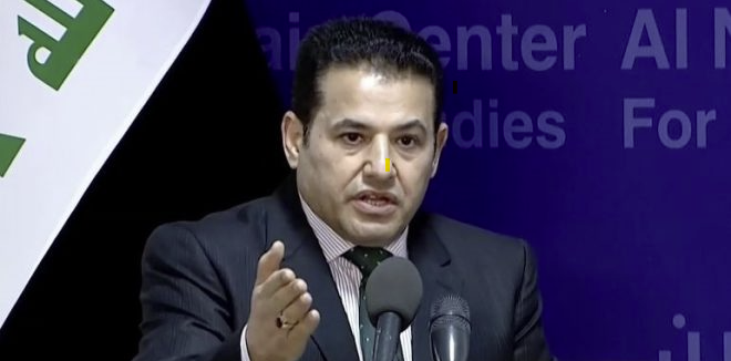 مستشار الأمن الوطني: المجتمع الدولي داعم للنظام السياسي في العراق