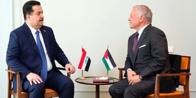 العراق والأردن يؤكدان على ضرورة منع انتشار الصراع في المنطقة