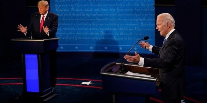 الانتخابات الامريكية.. بايدن يذكر بفظائع منافسه ترامب