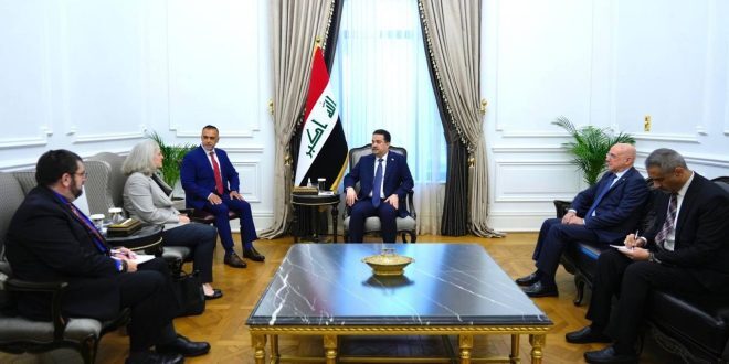 رومانوسكي للسوداني.. نتطلع الى توسيع الشراكة الأميركية – العراقية