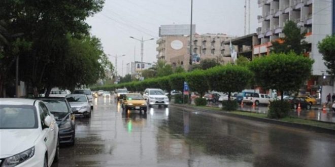 امطار خفيفة وانخفاض في درجات الحرارة خلال الأيام المقبلة