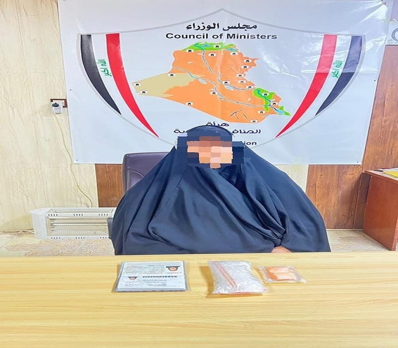 ضبط "كريستال" مخدر بحوزة مسافرة اجنبية في منفذ زرباطية