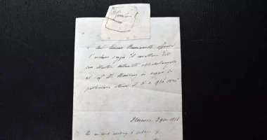 عرض رسالة بخط يد مايكل أنجلو للبيع بالمزاد بـ 10 آلاف دولار