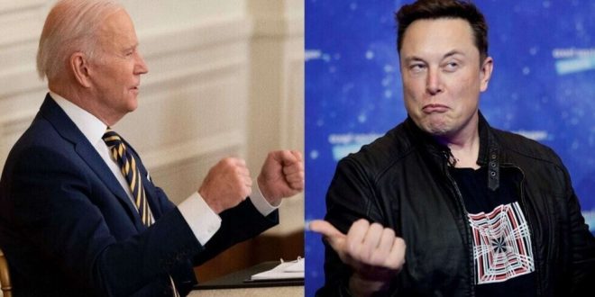 ماسك يتهم بايدن بالكذب بشان تعامله مع ملف الهجرة