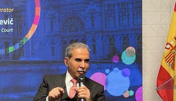 من مدريد.. فائق زيدان: استقلال القضاء ساهم في تعزيز سيادة القانون