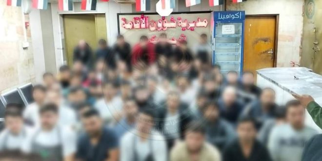 الاستخبارات تعتقل 69 اجنبياً مخالفاً لشروط الاقامة