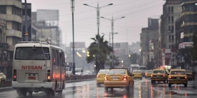 الطقس: امطار رعدية وانخفاض في درجات الحرارة