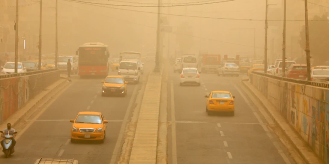 تصاعد الغبار وارتفاع في درجات الحرارة خلال الايام المقبلة