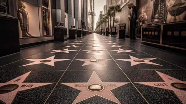كتابة اسم "أبو عبيدة" على "نجمة" في ممشى المشاهير في هوليوود