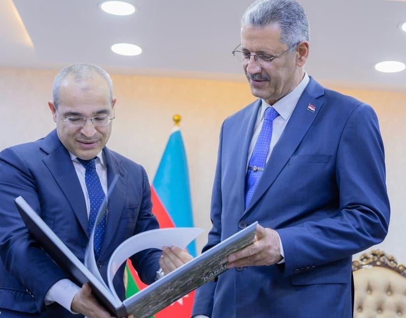 وزير النفط يبحث سبل توسيع آفاق التعاون مع أذربيجان