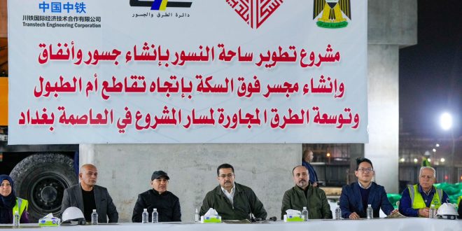 السوداني: مشاريع فك الاختناقات المرورية تقلل هدر الوقت وتحد من تلوث العاصمة