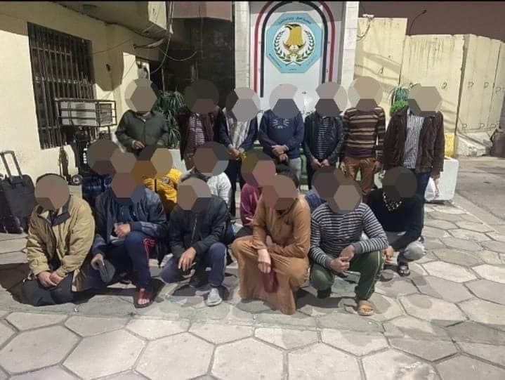 الشرطة تفكك شبكة كبيرة تقوم ببيع الأجانب في كرادة بغداد