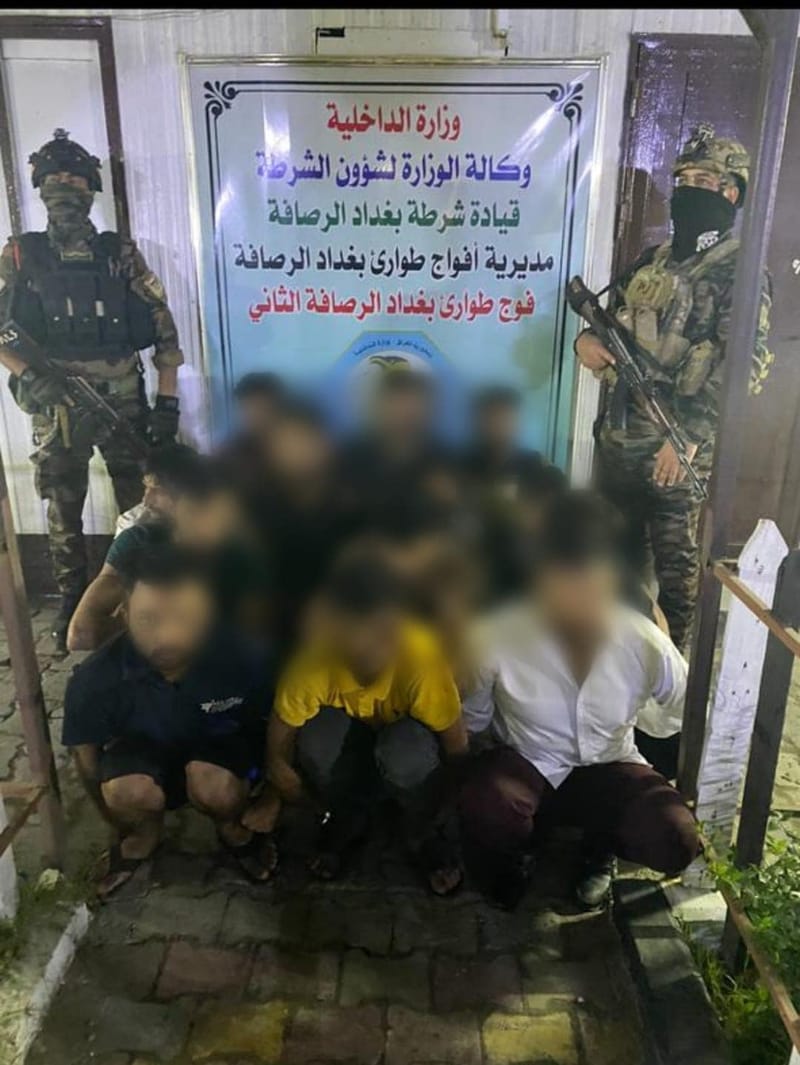 صولة أمنية تنتهي باعتقال 134 مخالفًا للإقامة في البتاوين برصافة بغداد