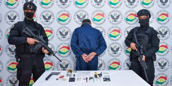 اربيل.. اعتقال تاجر مخدرات بحوزته كمية كبيرة من “الماريغوانا”