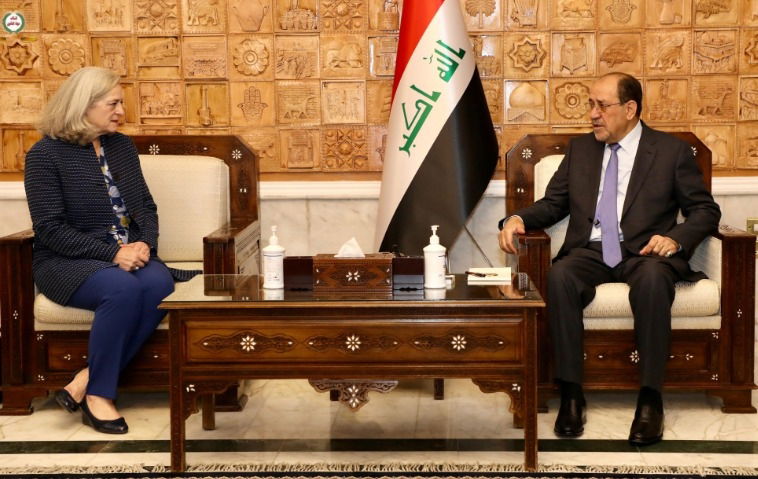 المالكي يؤكد للسفيرة الأمريكية ضرورة تحديد جدول زمني لإنهاء مهام التحالف في العراق