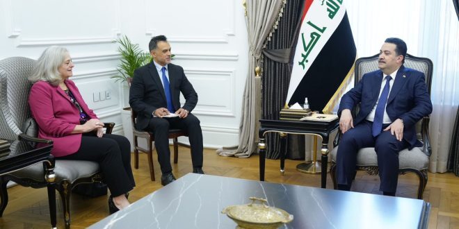 السوداني يبحث مع رومانوسكي استعدادات زيارته إلى واشنطن