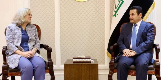 الاعرجي يطالب بأستمرار دعم واشنطن في محاربة الارهاب