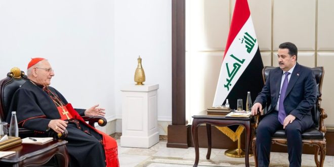 السوداني يشيد بالدور التاريخي للمكون المسيحي في العراق