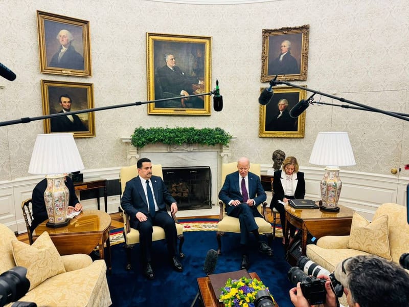 بايدن خلال لقاءه السوداني.. ملتزمون بحماية مصالح أمريكا وشركائها في المنطقة