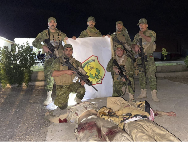 هيئة الحشد تعلن مقتل داعشيين اثنين في جبال حمرين