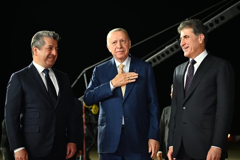 خلف الكواليس.. دعم التركمان ومكافحة "حزب العمال" محور مباحثات اردوغان وقادة الاقليم