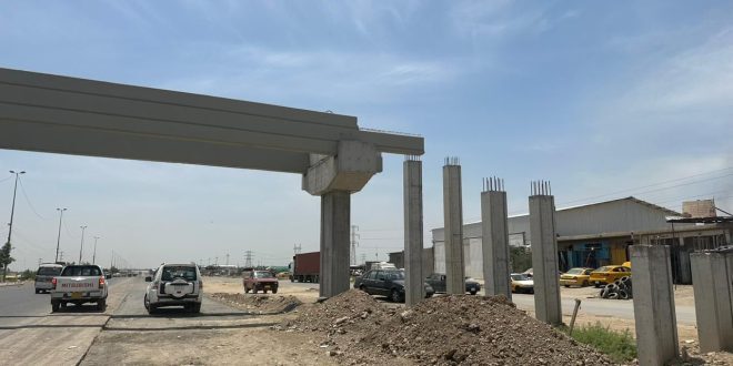 مشروع تأهيل طريق بغداد – ديالى يتجاهل إنشاء شبكة لتصريف مياه الأمطار