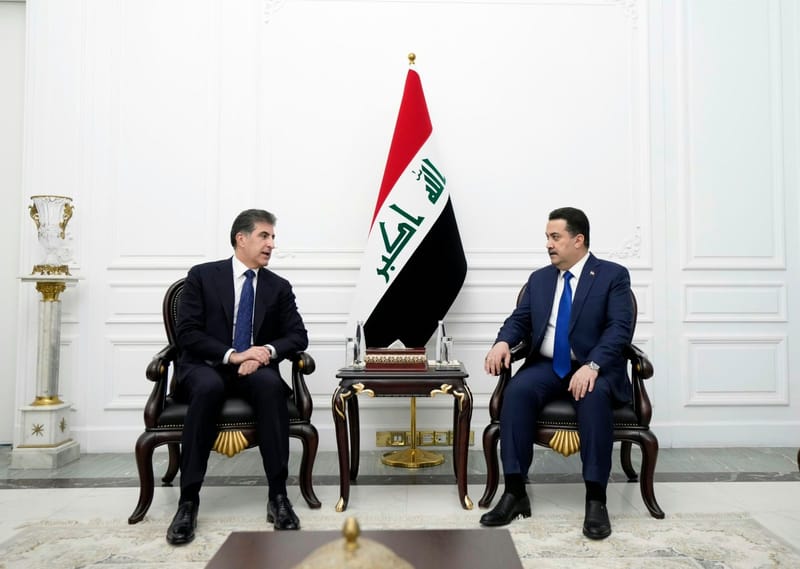 تفاصيل لقاء السوداني بنيجرفان بارزاني