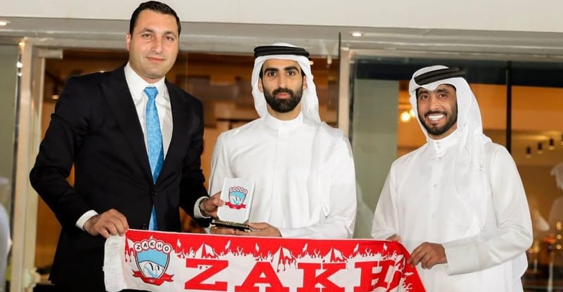 لأول مرة بتاريخ العراق.. عقد شراكة بين نادي السد القطري وزاخو