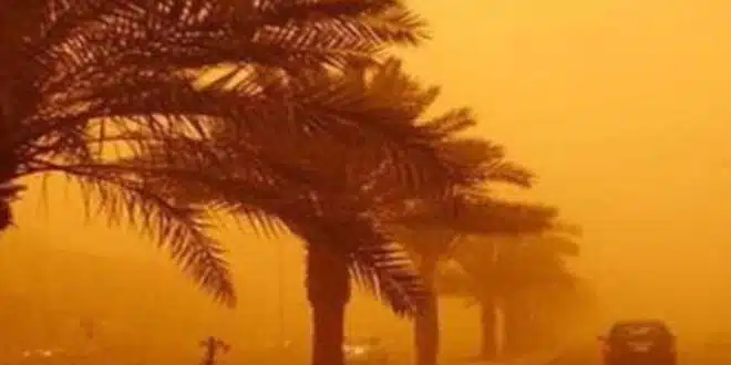 امطار وعواصف وغبار خلال الايام المقبلة