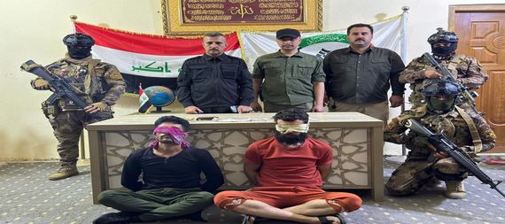 الحشد الشعبي يطيح باثنين من مروجي المخدرات في الأنبار
