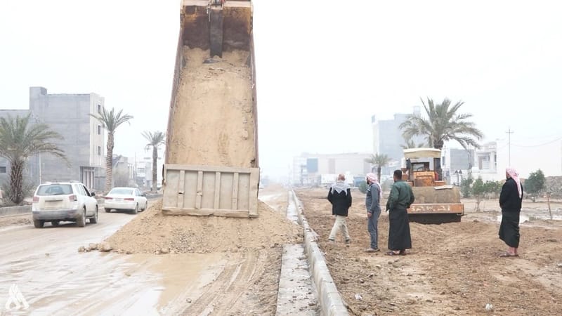 الأنبار تعلن تفاصيل مشروع تأهيل شارع 60 بالرمادي وتحدد نسبة إنجازه