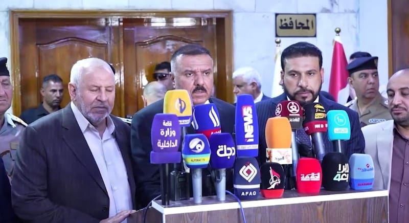 الشمري يعلن من ميسان رفع السيطرات "غير المجدية" ويوجه دعوة بشأن الأسلحة