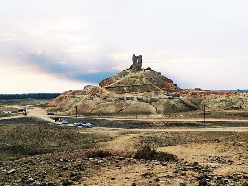 بابل.. إندلاع حريق كبير قرب آثار النمرود وفرق الدفاع المدني تتدخل