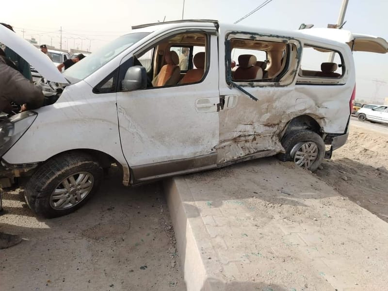 بينهم حالة حرجة.. أربعة مصابين بحادث سير على طريق ديوانية – بابل